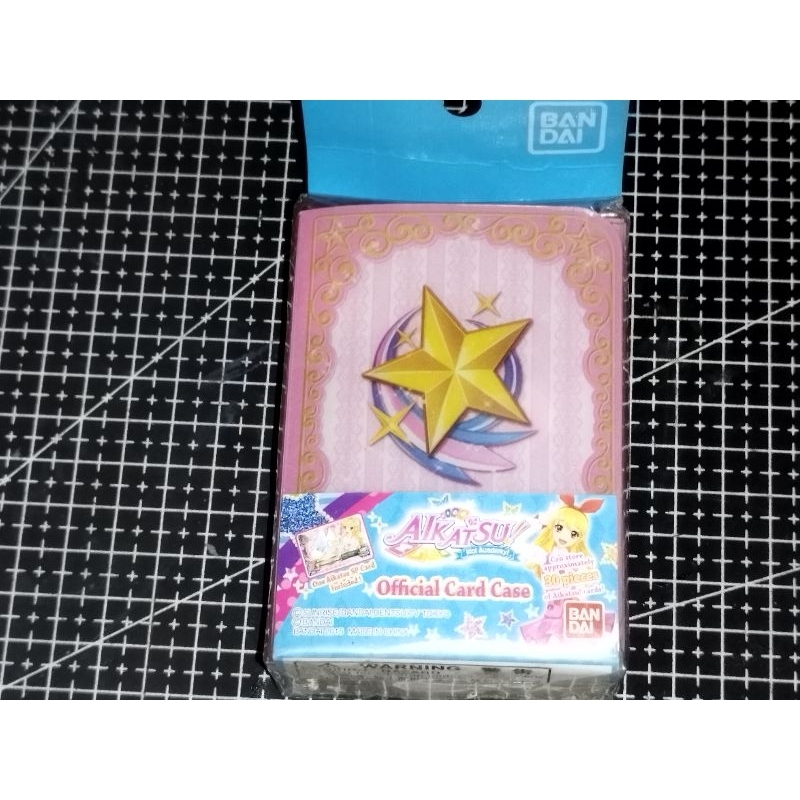 AIKATSU ICHIGO AURORA KISS RIBBON + CARD CASE OFFICIAL LIMITED EDITION BELUM DIBUKA SAMA SEKALI