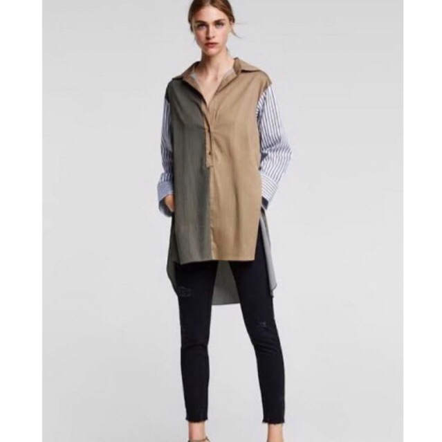 ZARA tricolor shirt