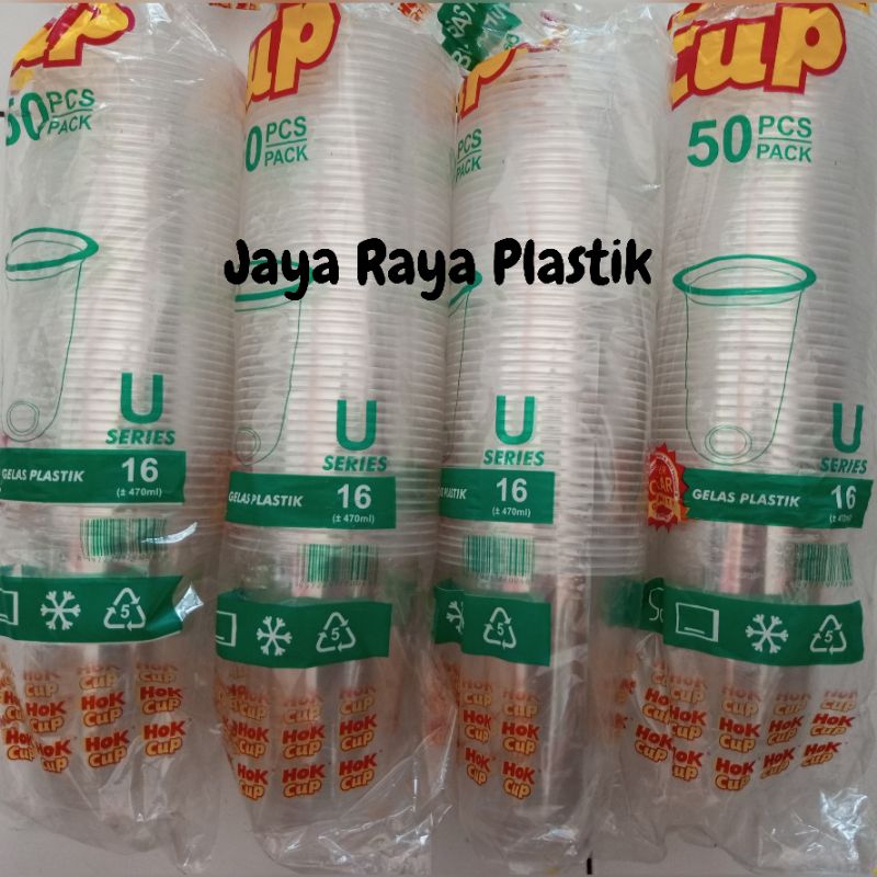 Gelas Hok 16 Oz oval