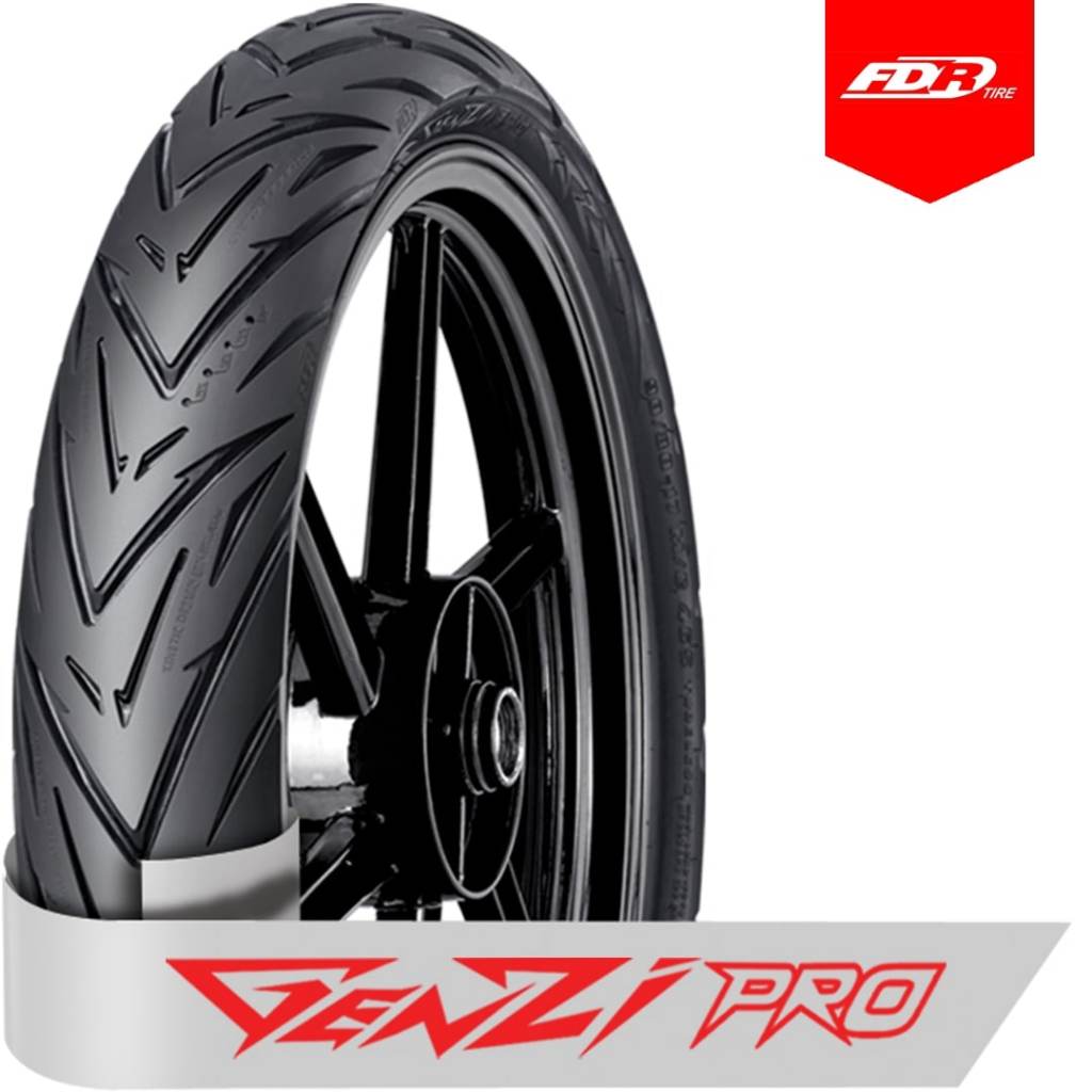 SNI BAN FDR TUBELESS 70/80-17 GENZI PRO Ban Motor REVO, SUPRA, JUPITER, SUPER CUB C 125, REVO X, SUP
