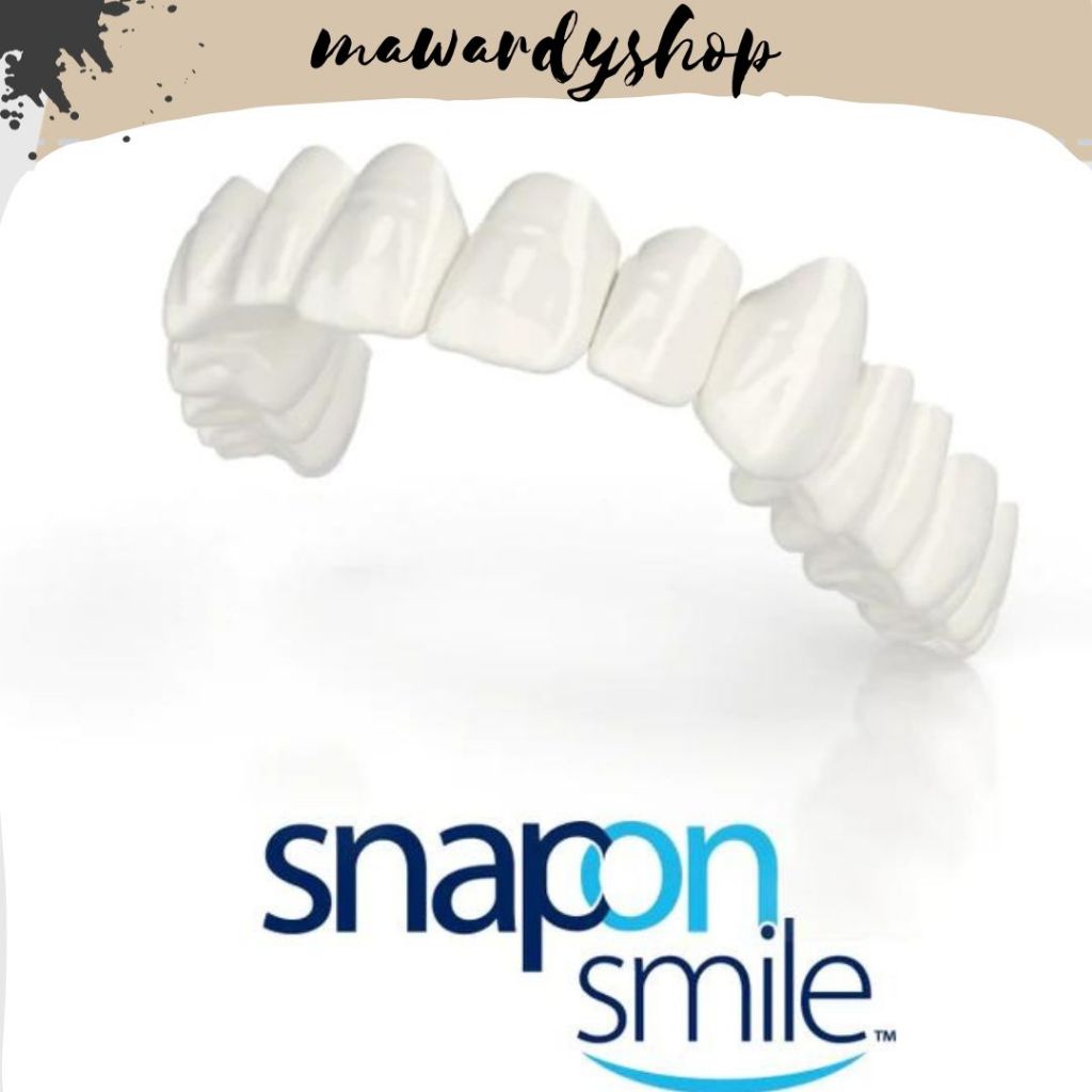 SNAP ON SMILE|Snap On Smile 100% Original Authentic Gigi Palsu 1 Set Atas Bawah