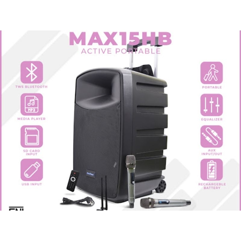 speaker portable Baretone Max 15 HB
