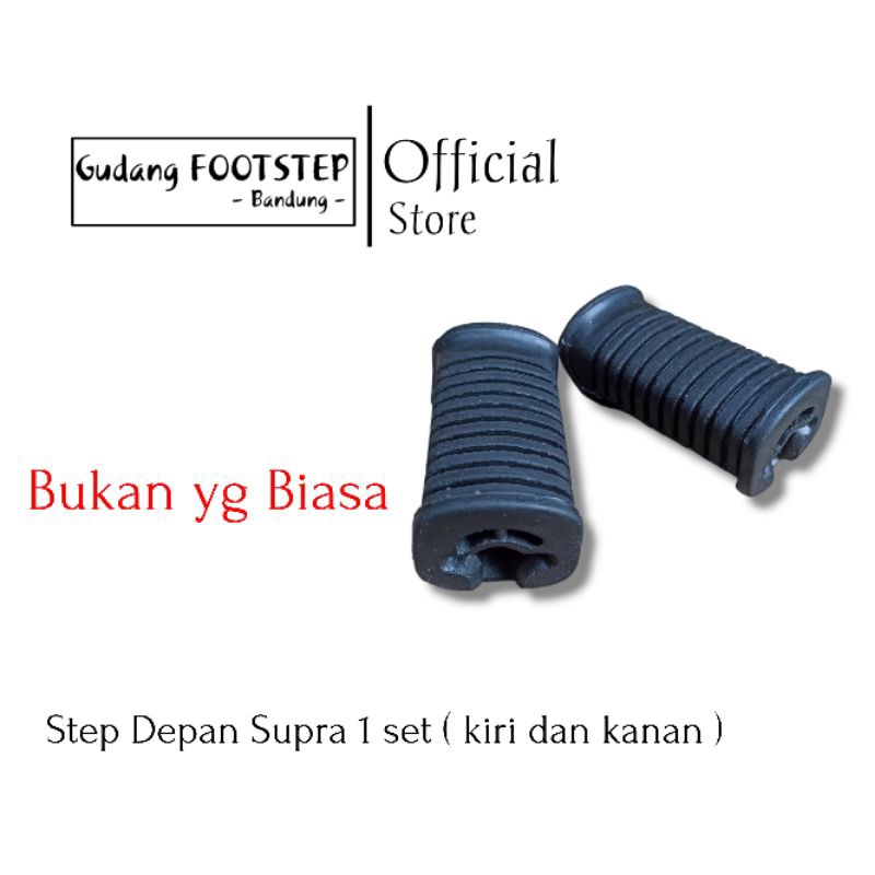 Barstep footstep karet step depan supra x supra fit lama fit new