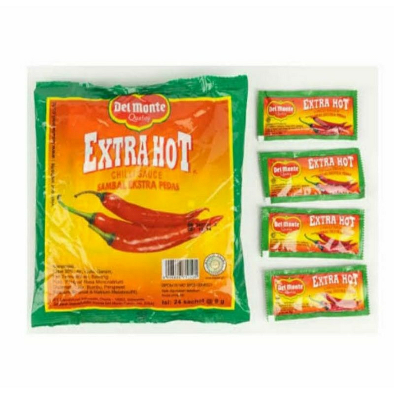 

Saos Extra Pedas Delmonte Sachet,Saus Saset Pedas, Frozen Serang
