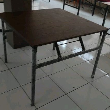 Meja IBM square Meja lipat portabel IBM 120*100*75