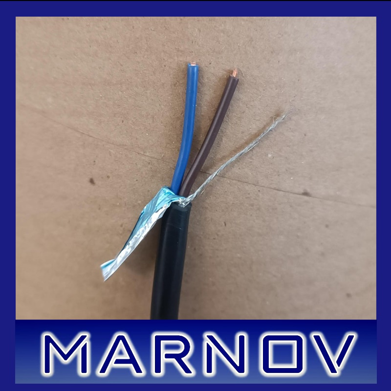 RVVP 2X0.75mm2 Shielded 2 Core Screen Cable Kabel 0.75mm Signal 2*0.75mm2