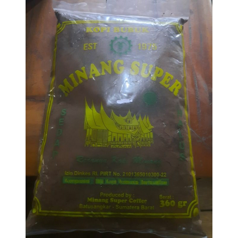 

KOPI BUBUK MINANG SUPER RAJANYA KOPI MINANG