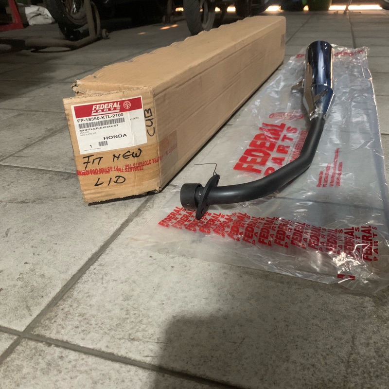 KNALPOT STANDAR FEDERAL HONDA SUPRA FIT NEW