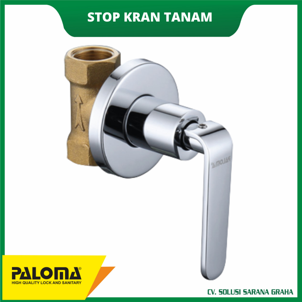 Kran Shower Tanam Paloma FCP6279 Kran Tanam Kuningan