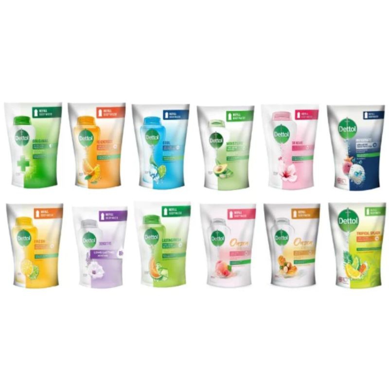 DETTOL REFILL BODY WASH 410 ML