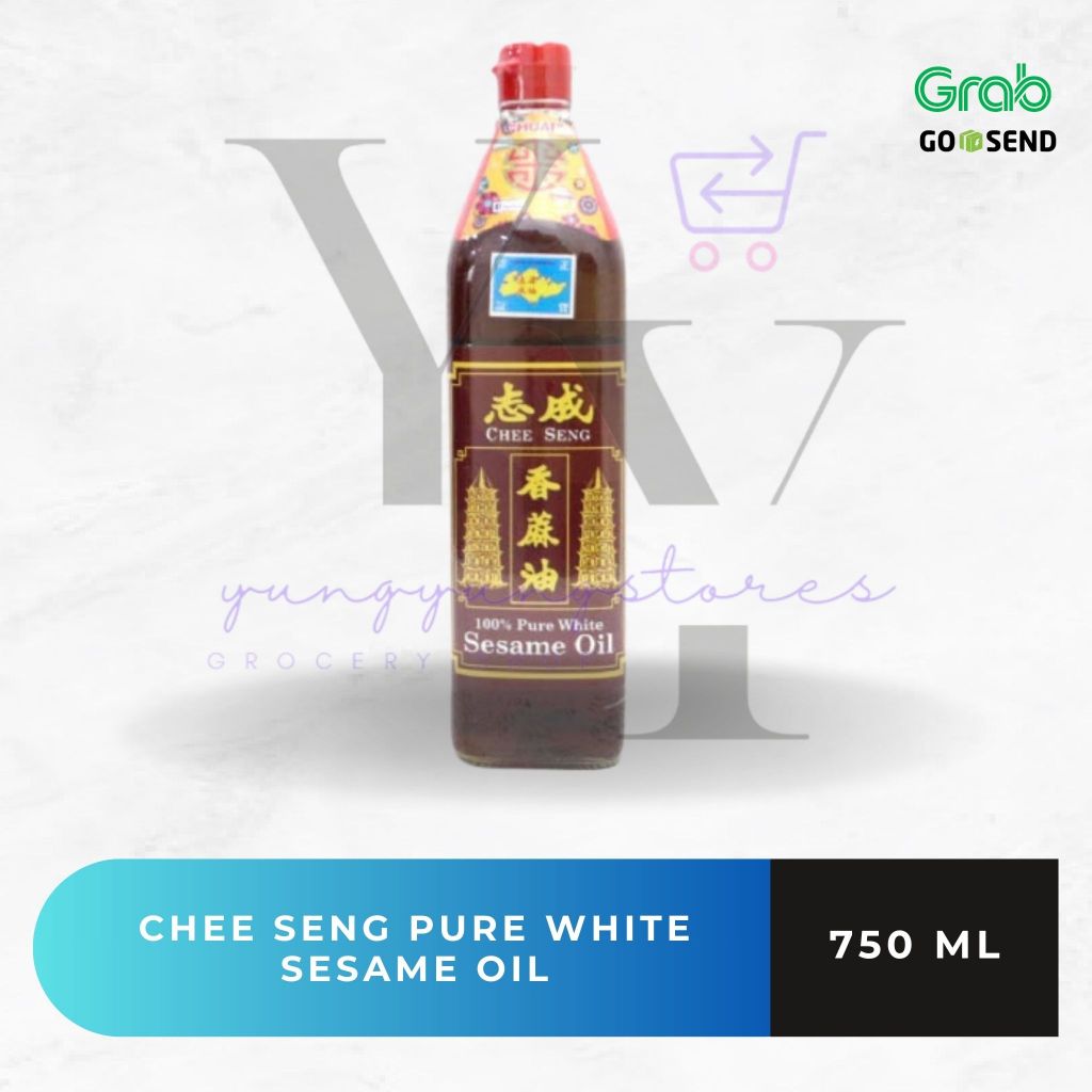 Minyak Wijen Pagoda Chee Seng Pure White Sesame Oil 750 ml