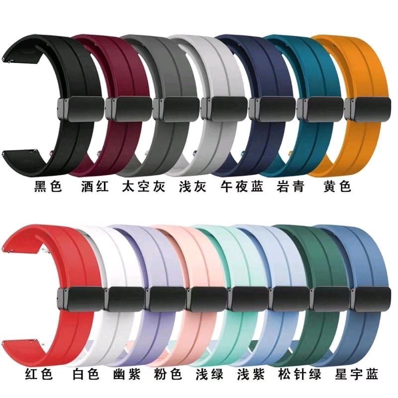 (22MM) MAGNETIC KANCING STRAP HONOR WATCH GS PRO/MAGIC WATCH 1/MAGIC WATCH 2 46MM/WATCH DREAM TALI J