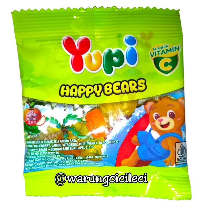 

YUPI HAPPY BABY BEARS 10g