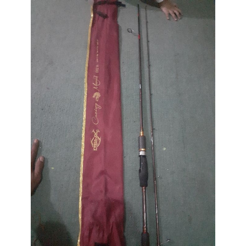 Joran Relix Nusantara Cacing Merah Gen 1 spinning