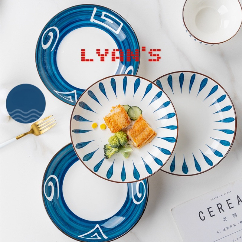 Piring  Keramik Jepang 8 Inch modern style