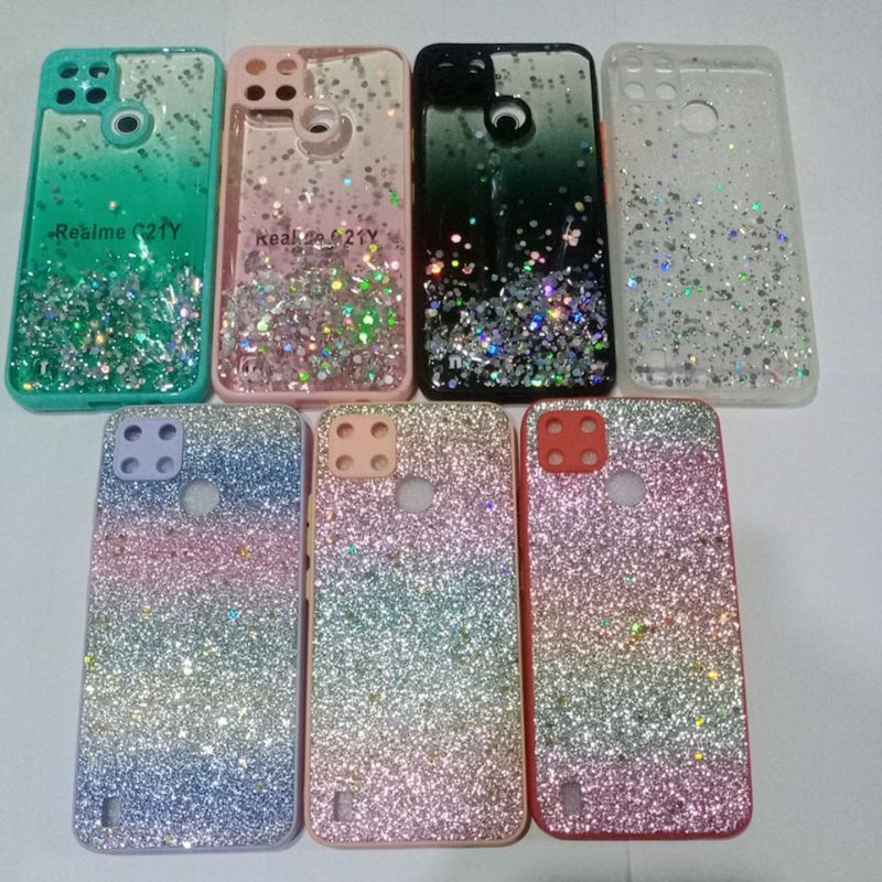 CASE GLITTER REALME C21Y