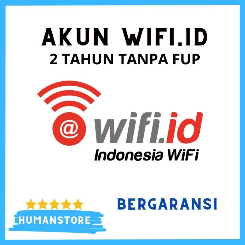 Akun WIFI.ID 2 TAHUN Murah Tanpa FUP Komunitas Kampus
