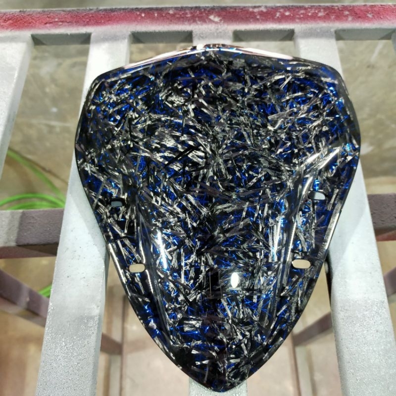 VISOR WINDSHIELD AEROX CARBON KEVLAR FORGED