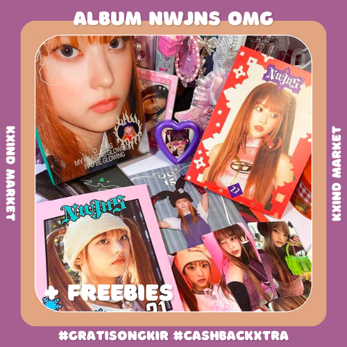 Album New Jeans OMG Ditto Message Card Version / album sealed newjeans / album only omg ditto