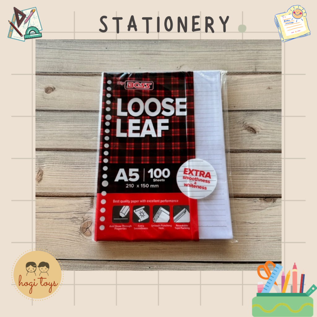 

Loose Leaf A5 isi 100 lembar GARIS
