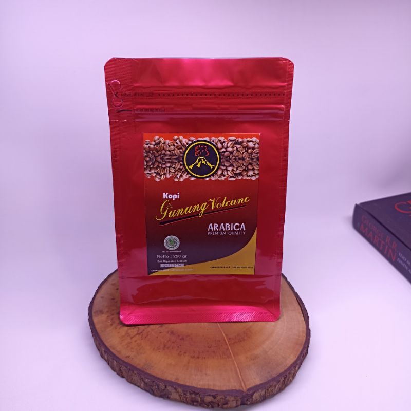 

Volcano Coffee Kopi Arabica kemasan 250gr Kopi Temanggung