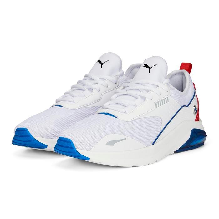 Sepatu PUMA BMW MMS Electron E Pro PUMA White-Pop Red ORIGINAL BNIB