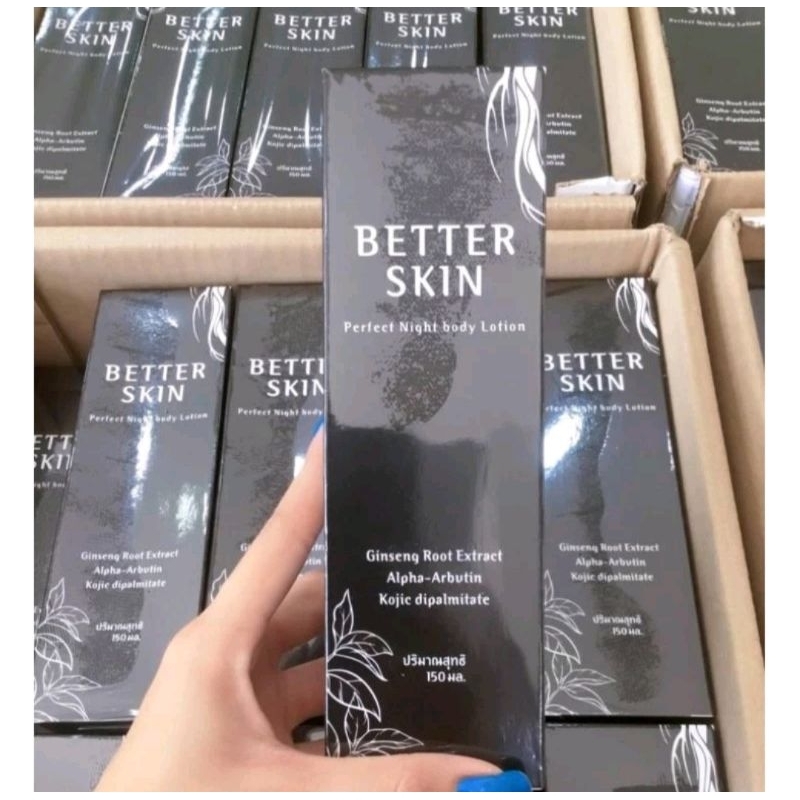 BETTER SKIN WHITENING NIGHT BODY LOTION 150ML