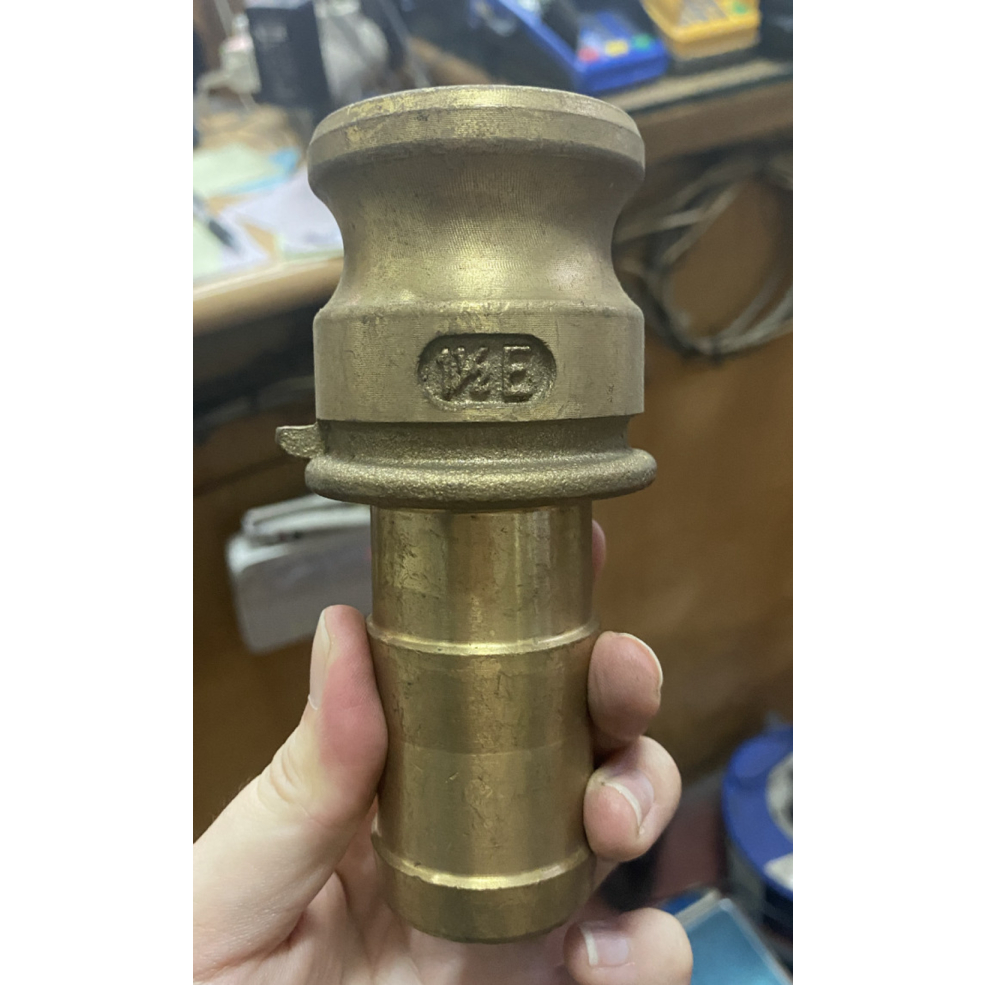 

Camlock type E 1-1/2 / bahan Kuningan Brass Limited