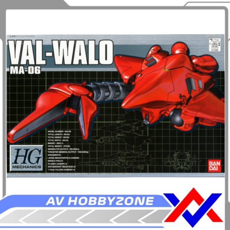 HG Val Walo HG Mechanics Bandai