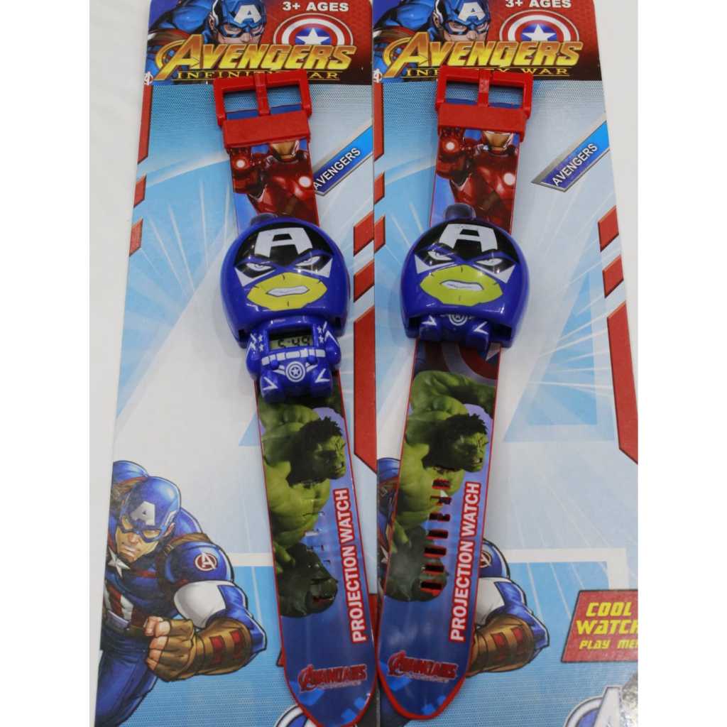 Jam anak "Helm" karakter Lucu