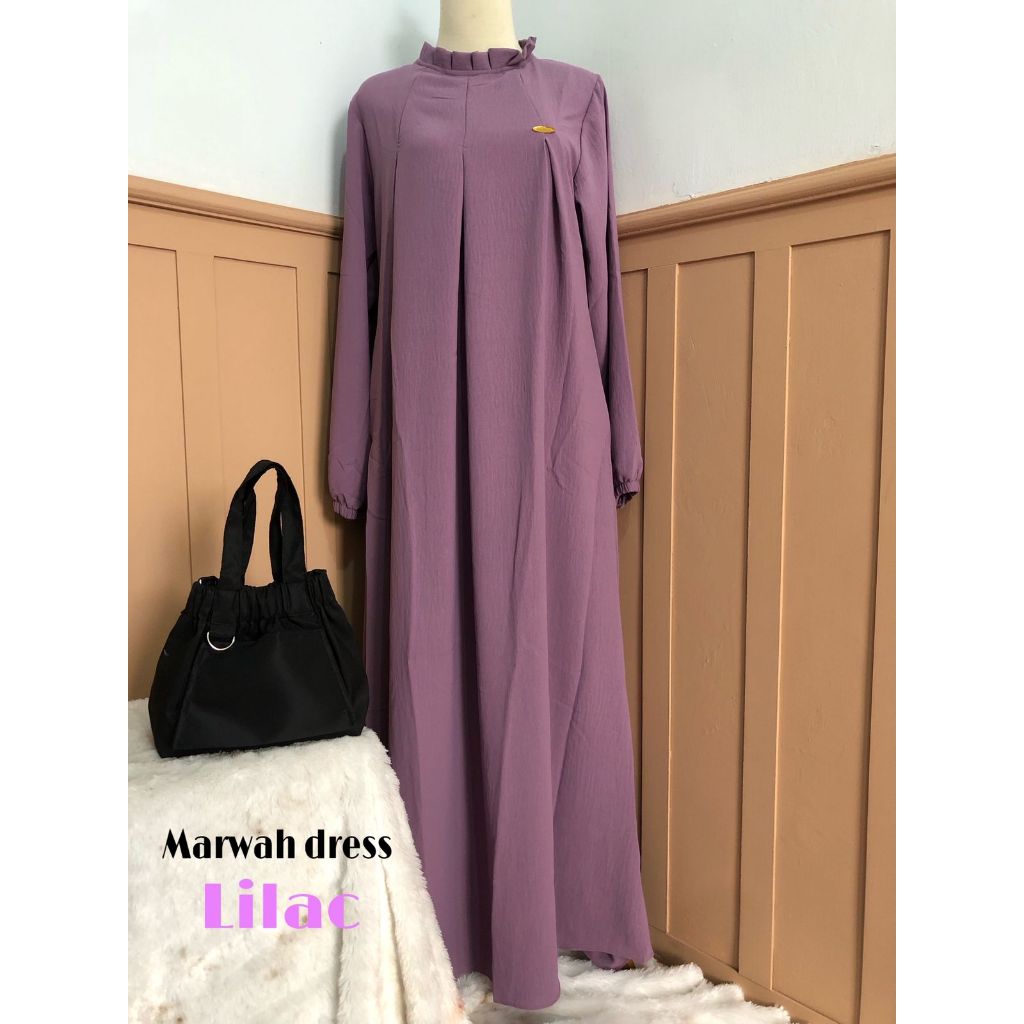 Gamis terbaru mewah elegan simple baju kondangan wanita kekinian cringkle airflow ukuran jumbo