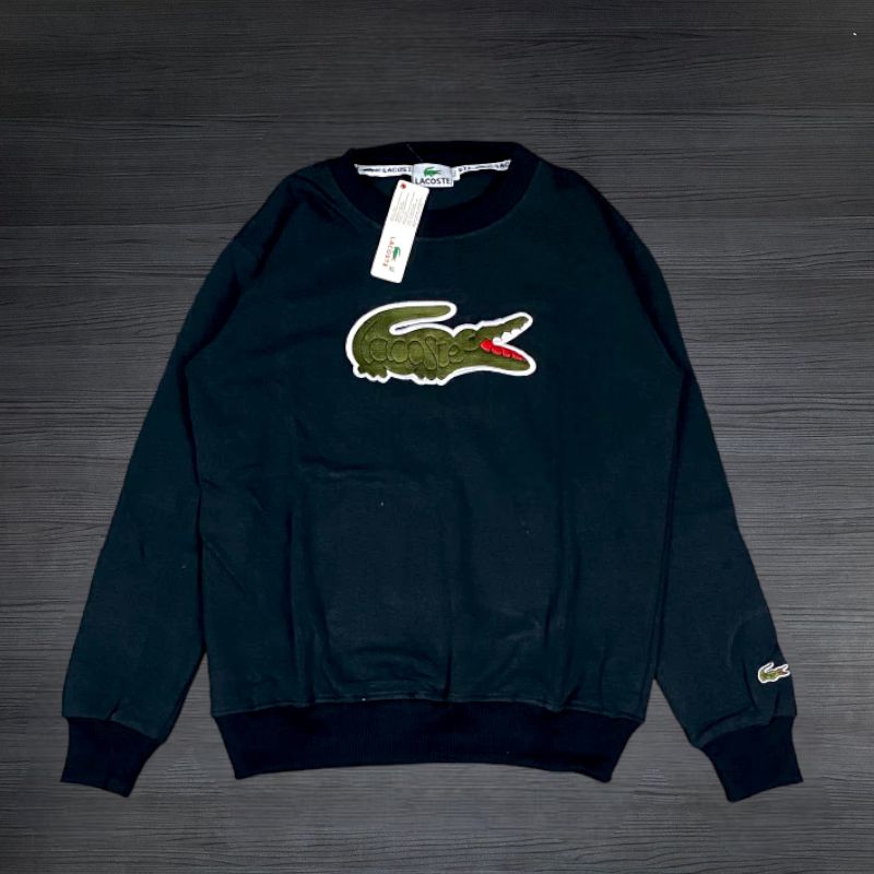 crewneck lacoste sweater lacoste