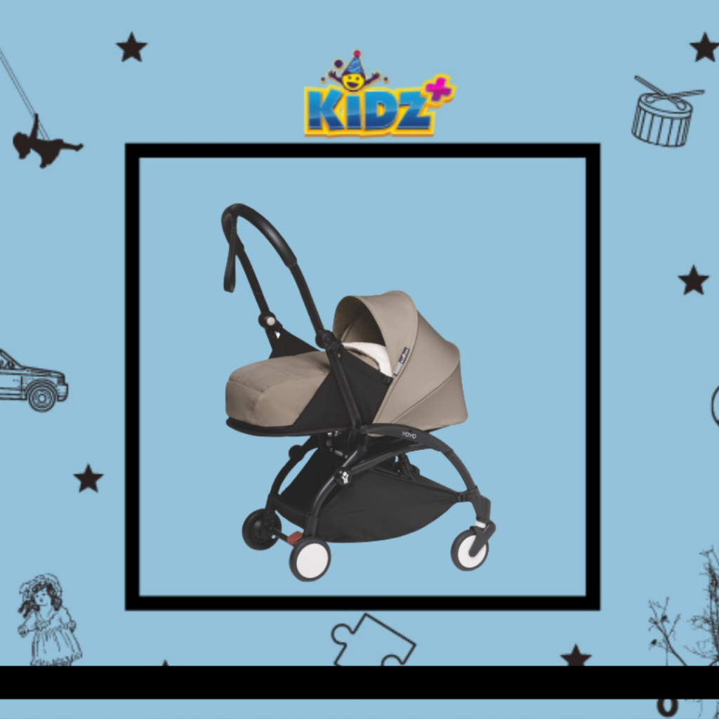Sewa Babyzen Yoyo2 Stroller With 0+ Newborn Pack Taupe - Frame Black