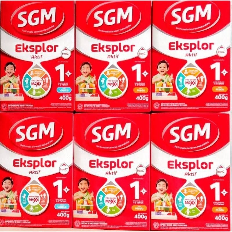 

SGM EKSPLOR 1 + VANILA | MADU NETTO 900 GR