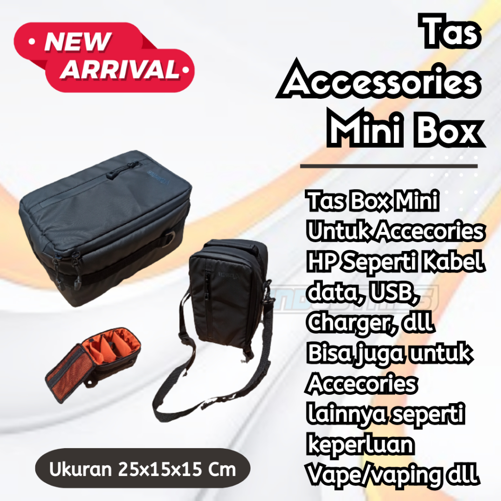 tas vape pria wanita mini box accessories Handphone  Multifungsi Jahitan kuat Bahan tebal