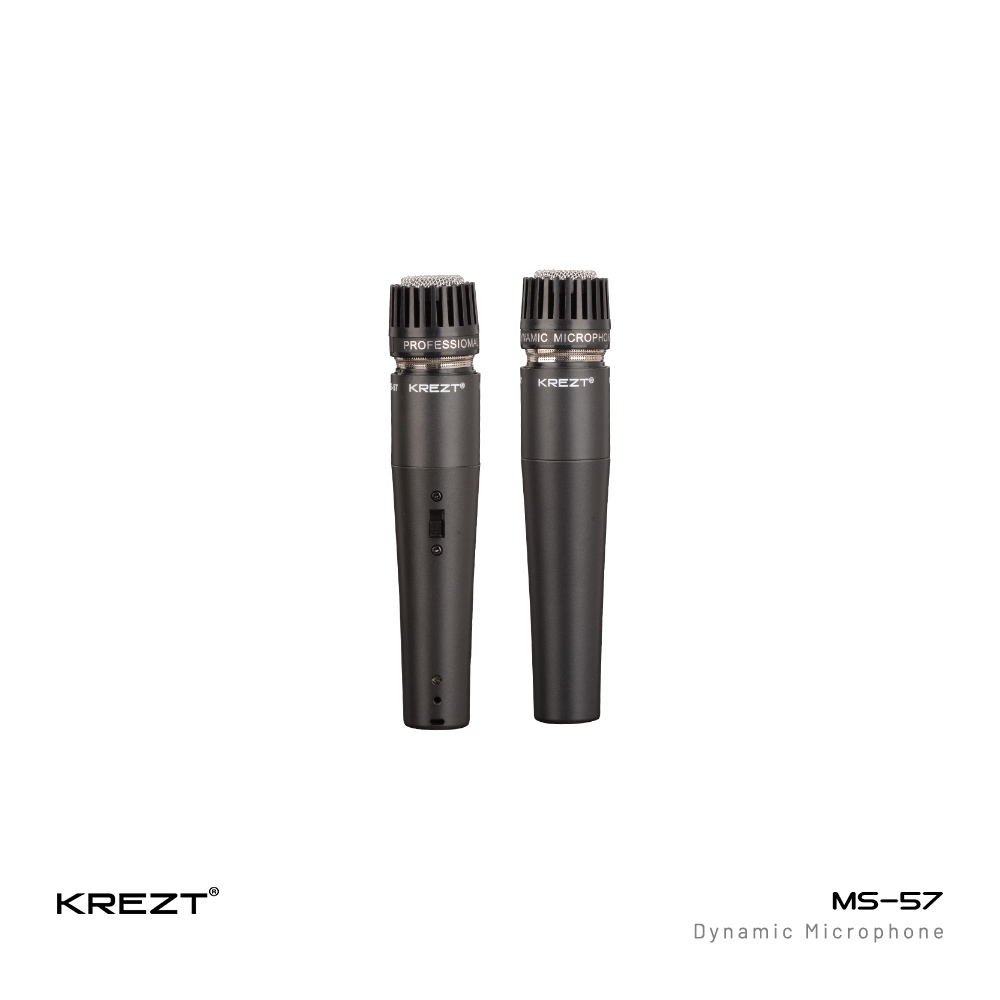 Mic Kabel Instrument KREZT MS-57/Microphone Dinamic KREZT MS 57
