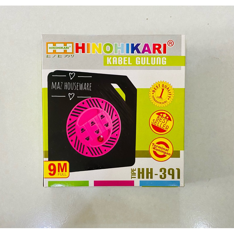 Kabel Roll / Terminal kabel Hinohikari panjang 4,5 Meter, 9 Meter, 1,8 Meter Terminal Kuningan Anti 