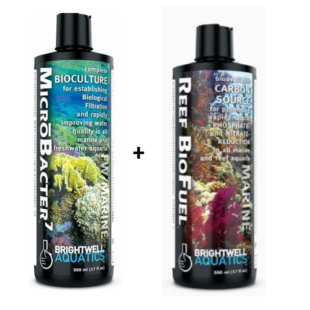 Brightwell 2in1 Paket 500ml (MB7) Microbacter7 + (RBF) Reef BioFuel / BW500MB7RBF