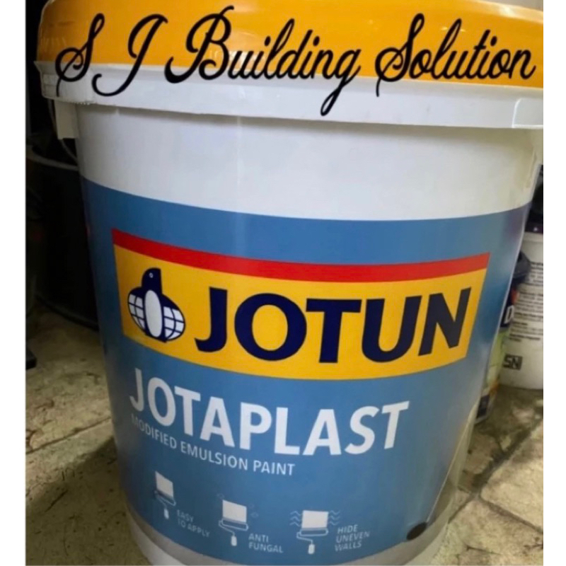 CAT TEMBOK JOTUN JOTAPLAST INTERIOR / JOTUN 9918 MORNING FOG 5 KG 5KG