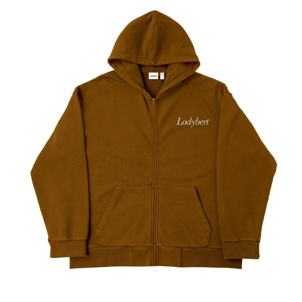 Lodybert Hoodie Zip Wrath Maple