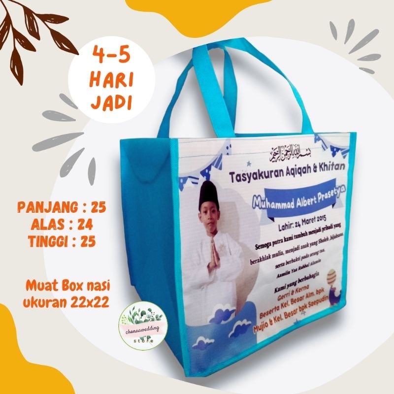 

Tas Tasyakuran Tas Aqiqah Tas Kehamilan Tas Berkat Tas Hajatan Custom