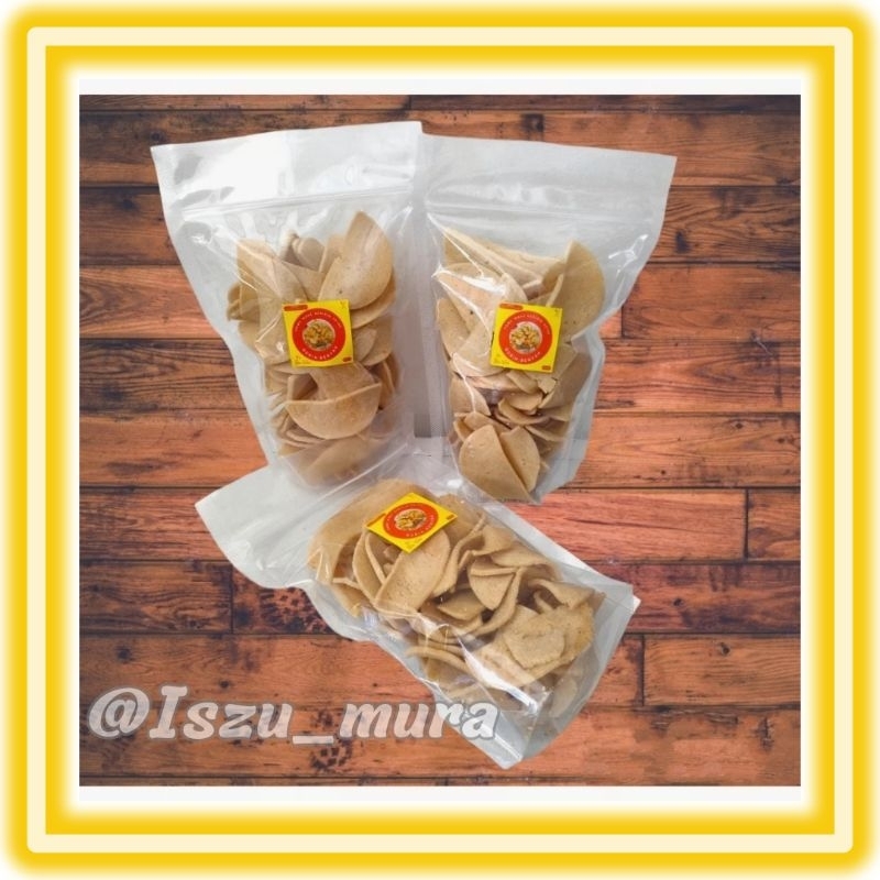 

Camilan kripik getas 1bungkus 250gr