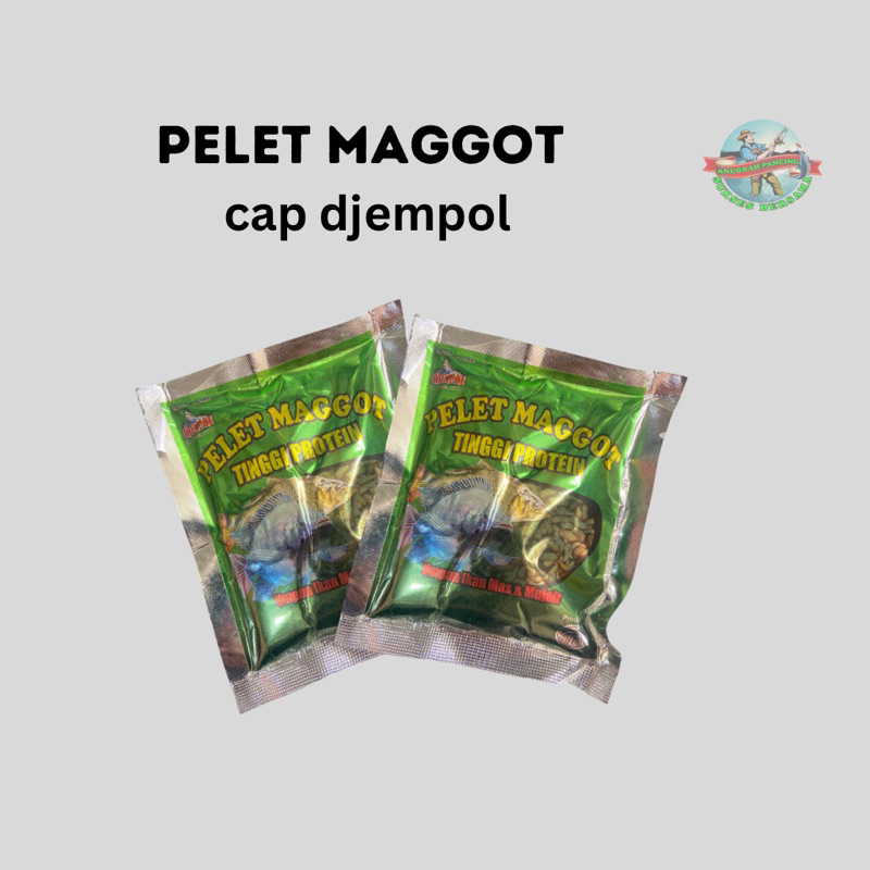 Umpan Pelet Magot Ikan Mas-Mujair