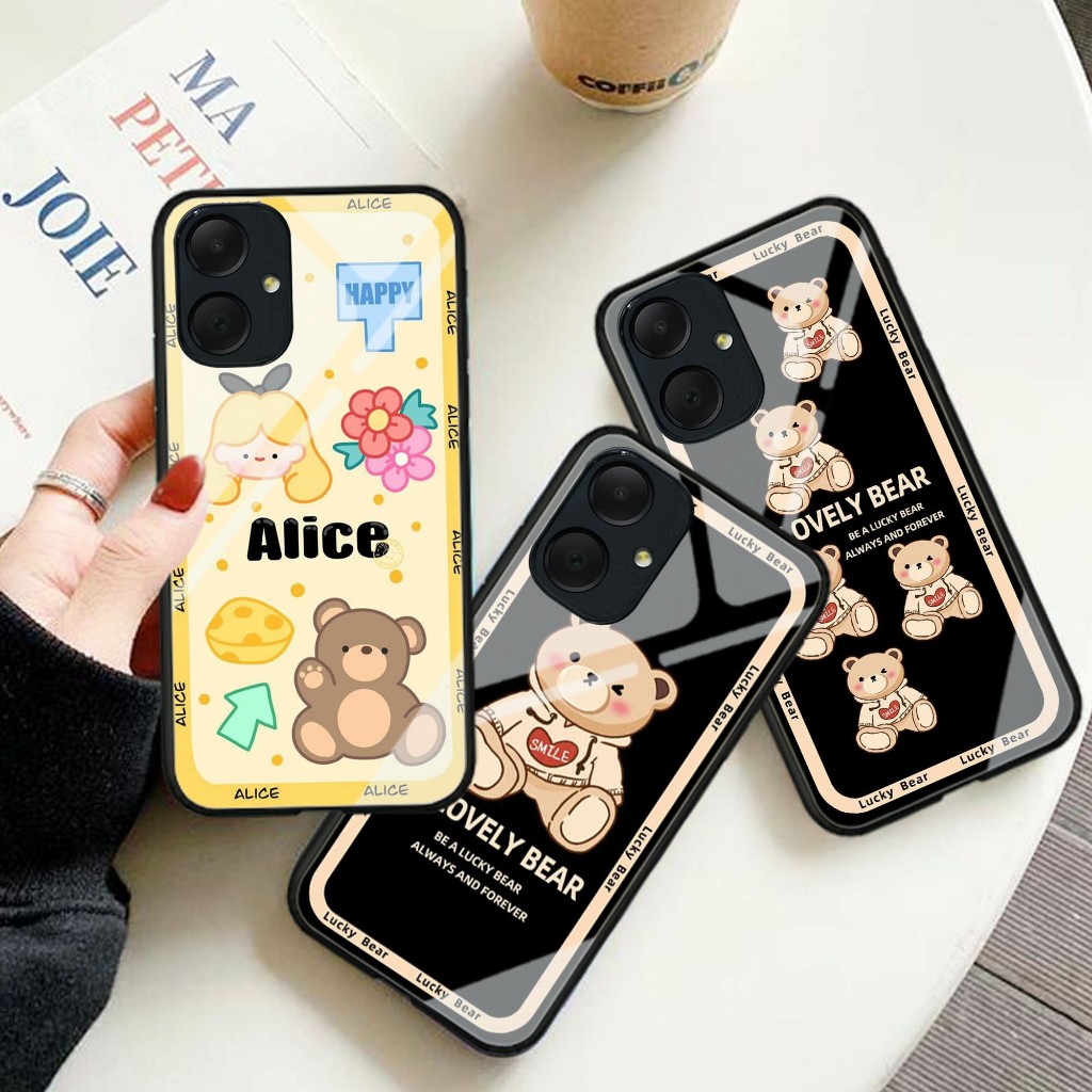 Softcase kaca Samsung A05 A05s - kesing hp Samsung A05 A05s - Case Samsung A05 A05s - Case Cantik Sa