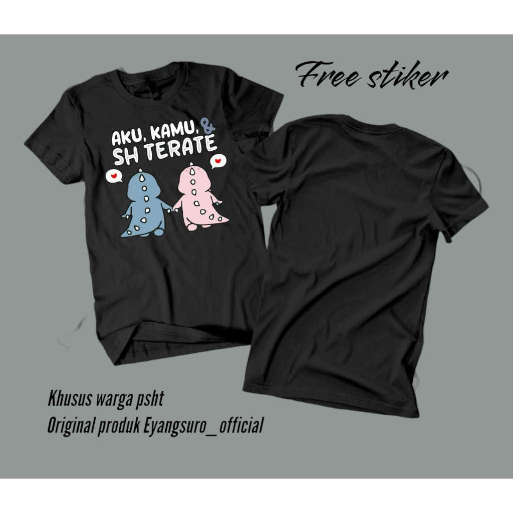KAOS PSHT AKU KAMU DAN SH TERATE // JEMPER PSHT // kaos psht simple //  kaos psht keren // baju psht