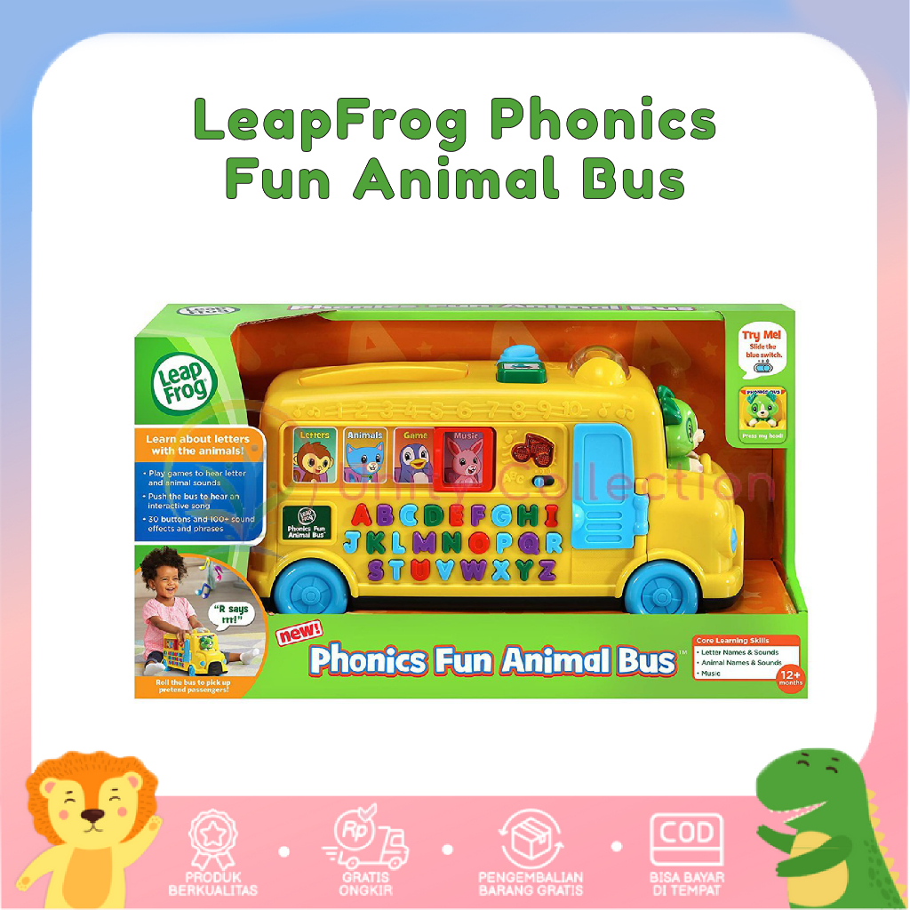 LeapFrog Phonics Fun Animal Bus