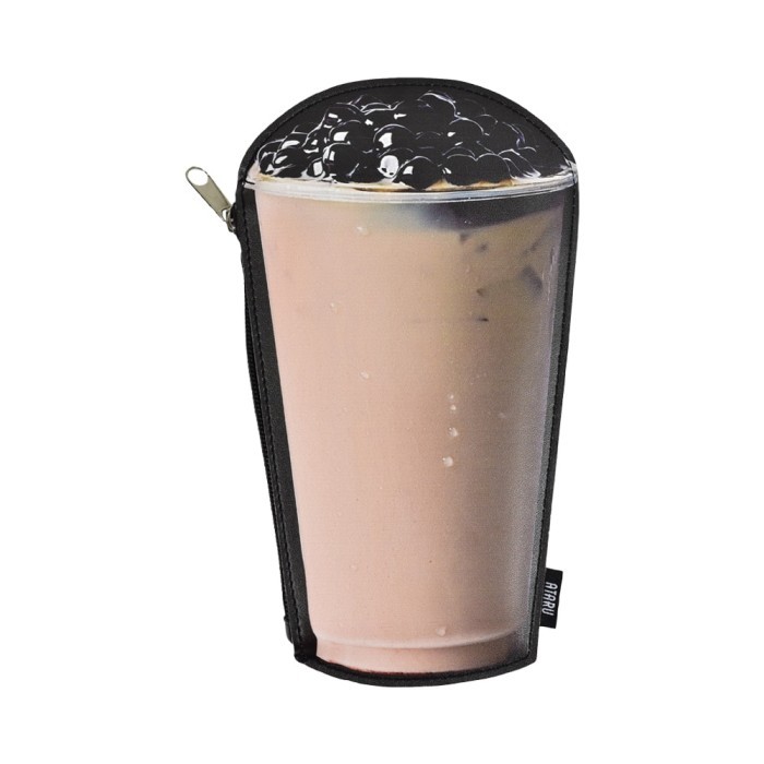 

Ataru Zipper Pouch Tempat Pensil Bubble Milk Tea Boba