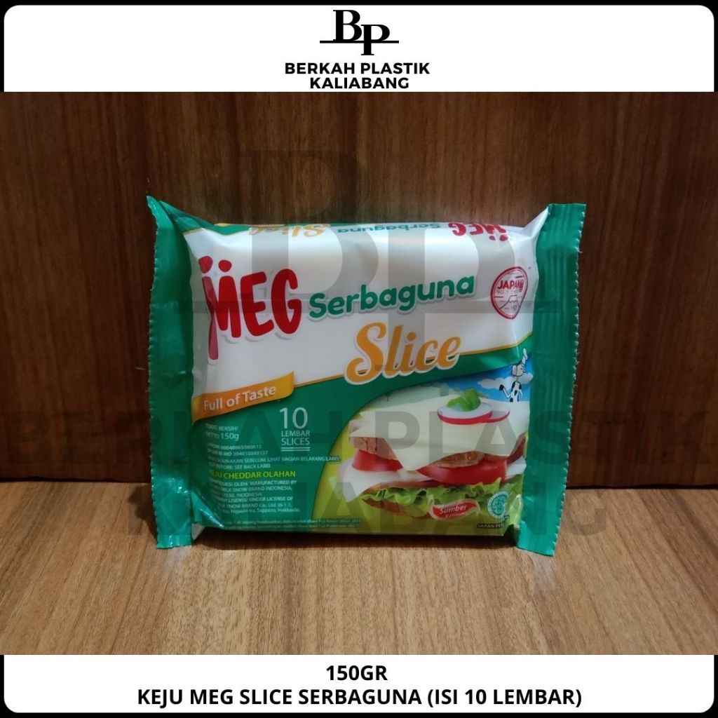 

Keju Meg Serbaguna Slice Isi 10 Lembar