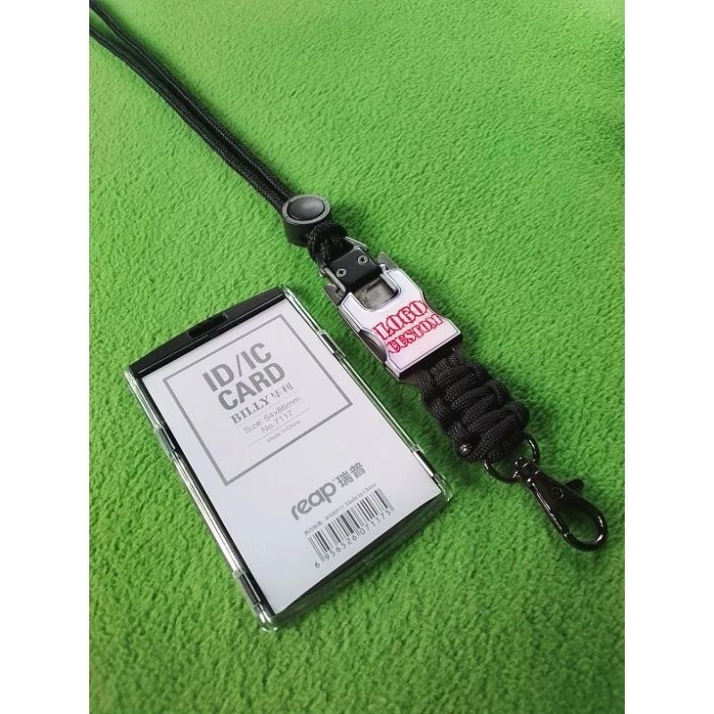 

tali gantungan id card tactical custum