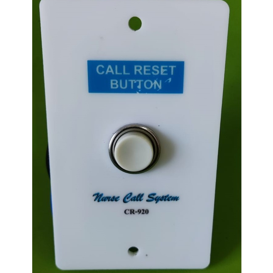 Tombol Call Reset Button Nurse Call Aklab CR920 Support Aiphone